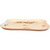 Fransız Limoges Porselen Sunum Tabağı 22X17 cm Ölçülerinde
