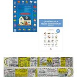 Fransızca İlk Yüz Sözcük - Çıkartmalarla Kelime Öğreniyorum 2 Kitap - Matematik Öğreten Cetvel
