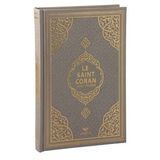 Fransızca Mealli Kuran Orta Boy - Gri
