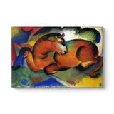 Franz Marc - The Red Bull Tablosu 125 x 80