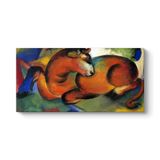 Franz Marc - The Red Bull Tablosu 140 x 70