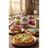 Frapella 3x220 gr Muzlu Kakaolu Fındık Kreması + Antep Fıstık Kreması + Orman Meyvesi