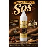 Frapella Kakaolu Fındıklı Sos 1000 Gr. - Waffle, Pankek, Krep, Dondurma, Tatlılar için Sos
