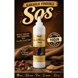 Frapella Kakaolu Fındıklı Sosu - Waffle, Pankek, Krep, Dondurma, Tatlılar Için Sos 1000 Gr. - 1 kg