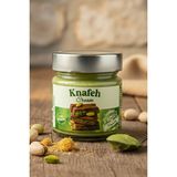 Frapella Knafeh 220 gr Künefe Kreması Türkiye Menşeli %30 Antep Fıstığı İçeren Özel Ezme