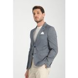 Frappoli Candela Erkek Siyah-Gri Slim Fit Dar Kesim İlkbahar-Yazlık Spor Blazer Ceket