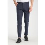Frappoli Kalın Düz Erkek Yandan Cepli Klasik Bel Slim Fit Chino Pantolon