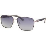 Fratelli Rossetti FR6307-C98-P87 61 Polarize Erkek Güneş Gözlüğü - Gri