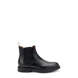 Frau Erkek Deri Ankle Bot, Siyah, PONCHO, 73L3, 44