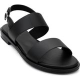 Frau Kadın Sandalet 86P1 Frau London Leather Nero - Siyah