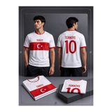 FREAK T-SHIRT FIFA World Cup 26 Türkiye Forması - 2026 Dünya kupası Beyaz Milli Takım Forması