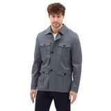 Fred Erkek Antrasit İtalyan Kesim Slim Fit İlkbahar-Sonbahar Trençkot-Mont Antrasit 60