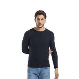 Fred Mello Bisiklet Yaka Slim Fit Kazak, M, 5003104439, Lacivert, Erkek