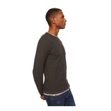 Fred Mello Bisiklet Yaka Slim Fit Kazak, M, 5003104514, Antrasit Melanj, Erkek