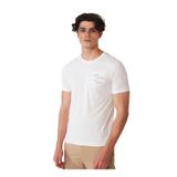 Fred Mello Bisiklet Yaka T-Shirt, S, 5003031579, Beyaz, Erkek
