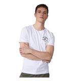 Fred Mello Bisiklet Yaka T-Shirt, S, 5003031615, Beyaz, Erkek