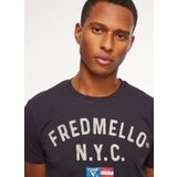 Fred Mello Bisiklet Yaka T-Shirt, S, 5003104602, Lacivert, Erkek