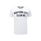 Fred Mello Bisiklet Yaka T-Shirt, XL, 5003104569, Beyaz, Erkek