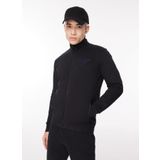 Fred Mello Dik Yaka Siyah Erkek Sweatshirt, Siyah, M