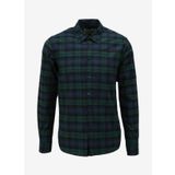 Fred Mello FM23W01CT Yeşil Slim Fit Gömlek Yaka Erkek Gömlek