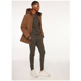 Fred Mello FM23W02PF Kahve Lastikli Bel Slim Fit Erkek Eşofman Altı