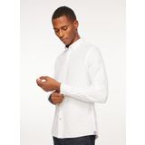 Fred Mello FM23W03CU Beyaz Slim Fit Gömlek Yaka Erkek Gömlek