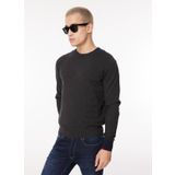 Fred Mello FM23W06MG Antrasit Melanj Bisiklet Yaka Slim Fit Erkek Kazak