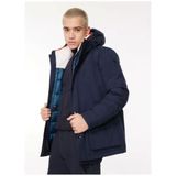 Fred Mello FM23W07KU Lacivert Erkek Mont