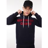Fred Mello FM23W27FC Lacivert Kapüşon Yaka Erkek Sweatshirt