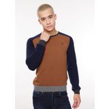 Fred Mello FM23W31MG Deve Tüyü Bisiklet Yaka Slim Fit Erkek Kazak