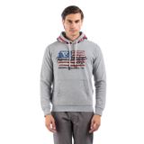 Fred Mello Kapüşon Yaka Gri Melanj Sweatshırt, L, 5003104672, Gri Melanj, erkek