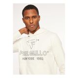 Fred Mello Kapüşon Yaka Sweatshırt, L, 5003104454, Beyaz, erkek