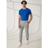 Fred Mello Normal Bel Slim Fit Gri Melanj Erkek Eşofman Altı FM23S01PFGRAY MELANGE