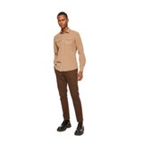 Fred Mello Normal Bel Slim Fit Pantolon, 32, 5003104683, Kahve, Erkek