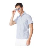 Fred Mello Slim Fit Gömlek, FM23S22CTBLUE