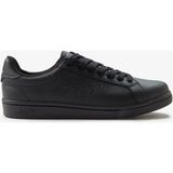Fred Perry B1314 Leather EMB OVD Branded Siyah Erkek Günlük Ayakkabı