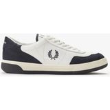 Fred Perry B1325 Leather Suede Beyaz Mavi Erkek Günlük Ayakkabı
