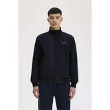 Fred Perry Erkek Dik Yaka Fermuarlı Logolu Ribanalı Manşet Mont Ceket