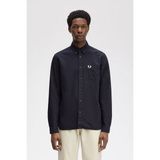 Fred Perry Erkek Lacivert Logolu Oxford Gömlek - Çok Renkli - S