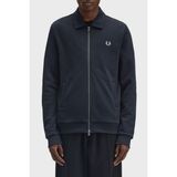 Fred Perry J1328 Zip Through Collared Erkek Ceket - M - Siyah