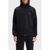 Fred Perry J5557 Contrast Tape Track Erkek Ceket - Siyah