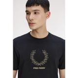 Fred Perry M1775 Outline Laurel Wreath Erkek Tişört