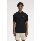 Fred Perry M2304 Cross Tape Erkek Polo Tişört - Siyah