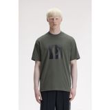 Fred Perry M2404 Box Graphic Erkek Tişört - Yeşil