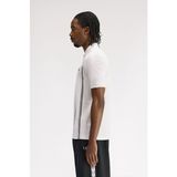 Fred Perry M2419 Vertical Stripe Erkek Polo Tişört - Beyaz