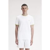 Fred Perry M2724 Tennis Erkek Tişört - Beyaz