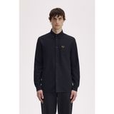 Fred Perry M5516 Oxford Erkek Gömlek - Siyah