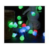 Fredeom Store 5m 28 LED Rgb Işık Şeffaf Kablo Fişli Eklemeli