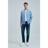 Fredıc Smart Jean Erkek Pantolon Slim Fit Mavi