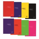Free A4 200 Yaprak Çizgili PP Kapak Spiralli Defter (320491-99)
